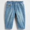 Baby-Jeans met rechte pijpen en trekband