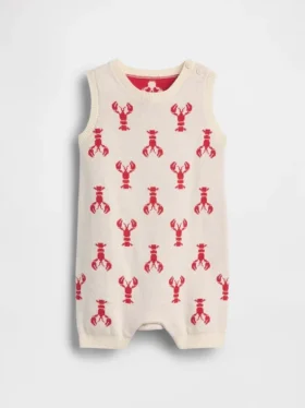 Baby Lobster-trui, kort model, eendelig Boxpakje