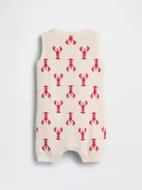 Baby Lobster-trui, kort model, eendelig Boxpakje