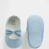 Baby-mary-jane-schoenen met strik van denim