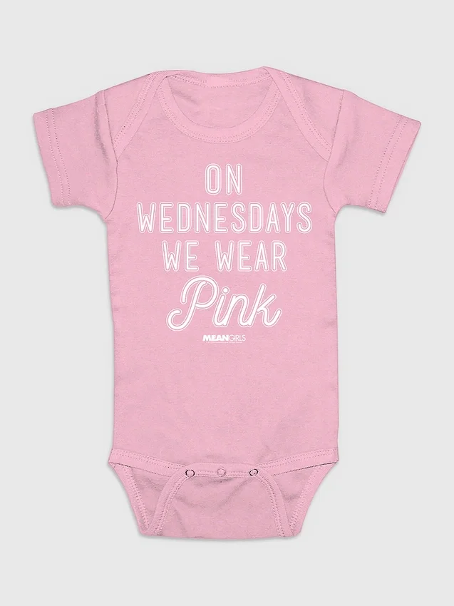 Baby Mean Girls – op woensdag dragen we roze Body's