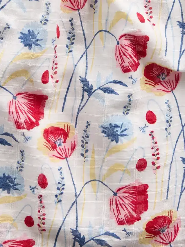 Baby-outfitset met bloemenprint