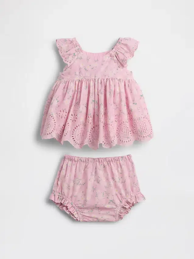 Baby-outfitset met oogjes