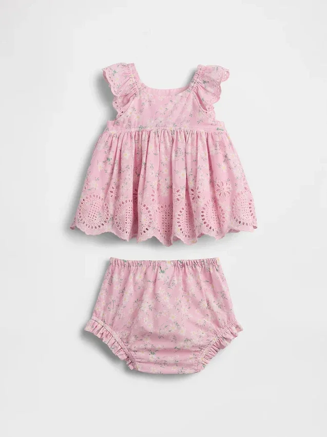Baby-outfitset met oogjes