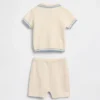 Baby-outfitset met trui en poloshirt