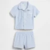 Baby-outfitset van badstof