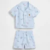 Baby-outfitset van katoenen gaas