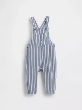 Baby-overall van katoenen gaas met Brannan Bear