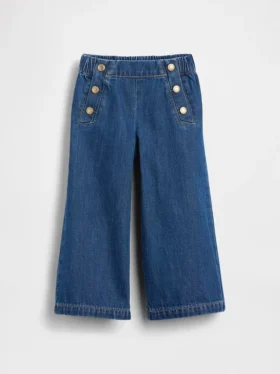 Baby & Peuter-baggy-Jeans in matrozenstijl met elastische taille