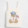 Baby & Peuter-Brannan Bear Americana-trui-tanktop