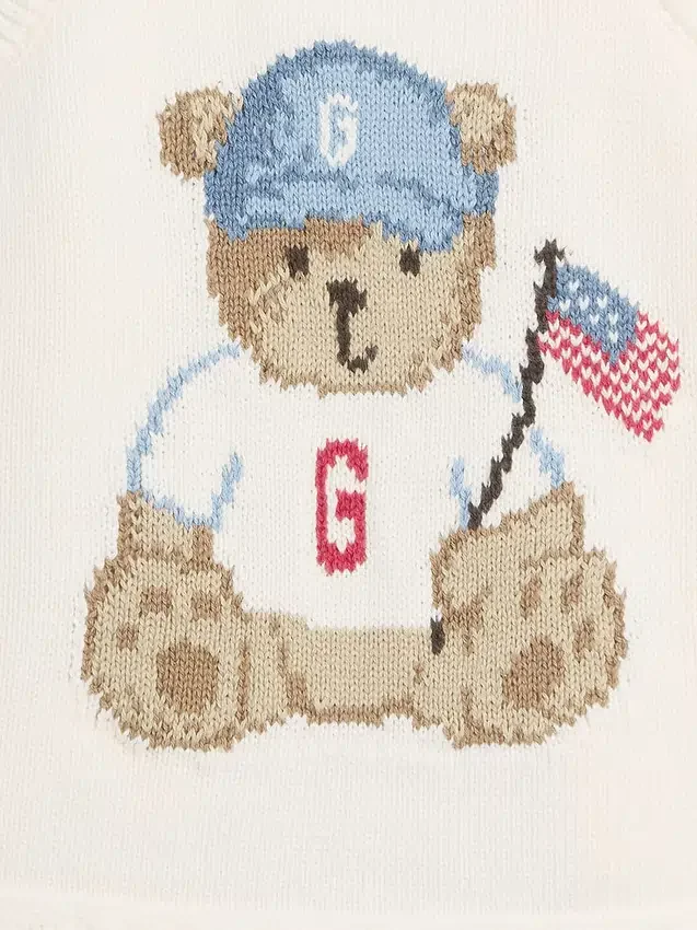 Baby & Peuter-Brannan Bear Americana-trui-tanktop