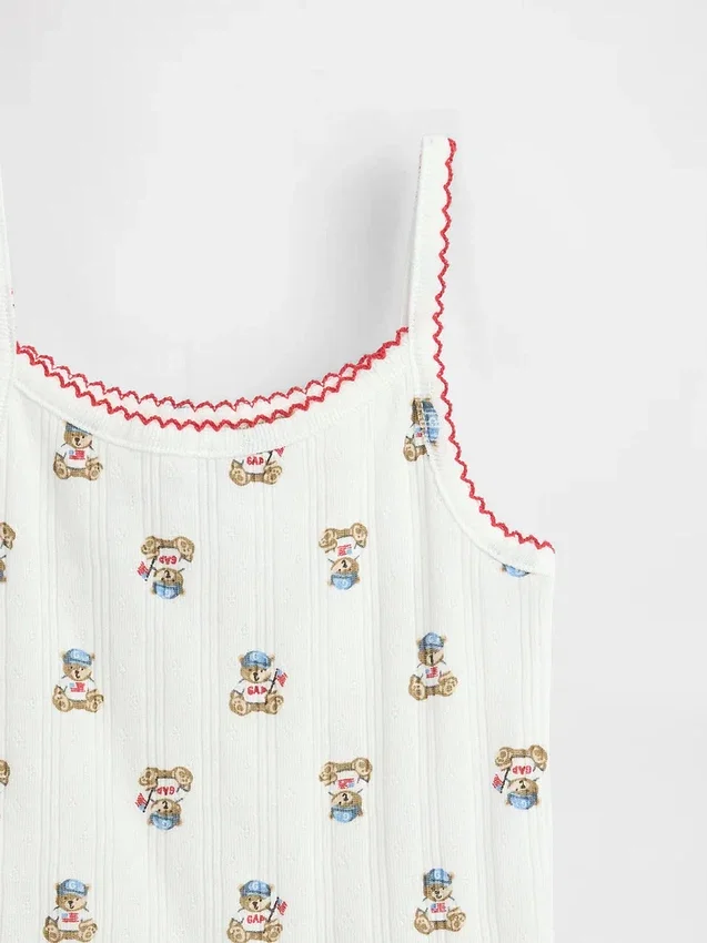 Baby & Peuter-Brannan Bear Pointelle-cami