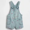 Baby & Peuter-broekje van denim met borduursel