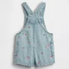 Baby & Peuter-broekje van denim met borduursel