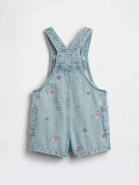 Baby & Peuter-broekje van denim met borduursel
