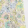 Baby & Peuter denim jurk met bloemenprint