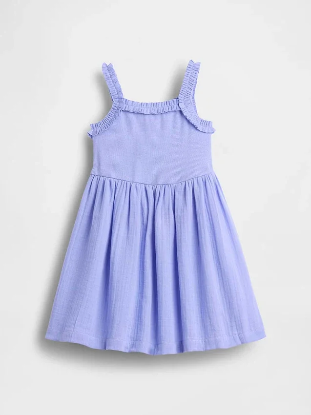 Baby & Peuter gemengde materialen jurk