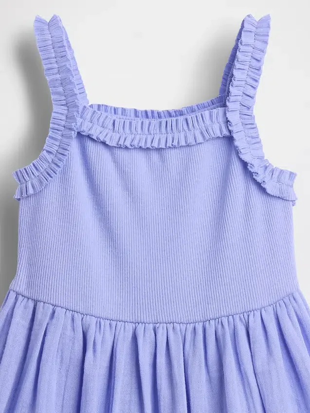 Baby & Peuter gemengde materialen jurk