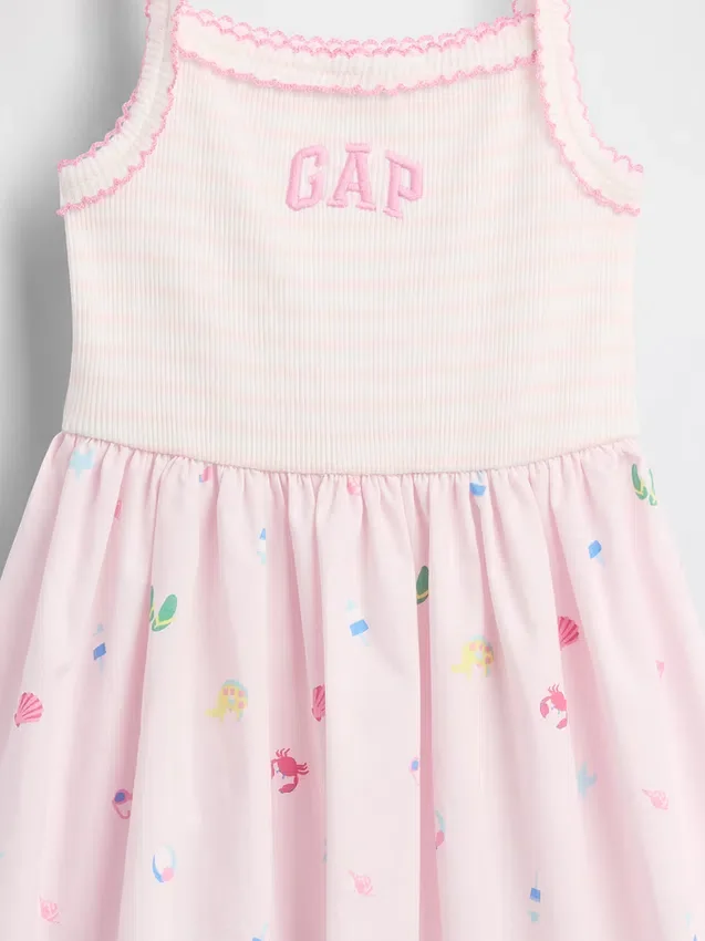 Baby & Peuter gemengde materialen jurk