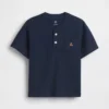 Baby & Peuter-Henley-T-shirt met zak