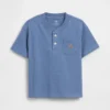 Baby & Peuter-Henley-T-shirt met zak