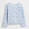 Baby & Peuter-Henley-top met pointelle-patroon