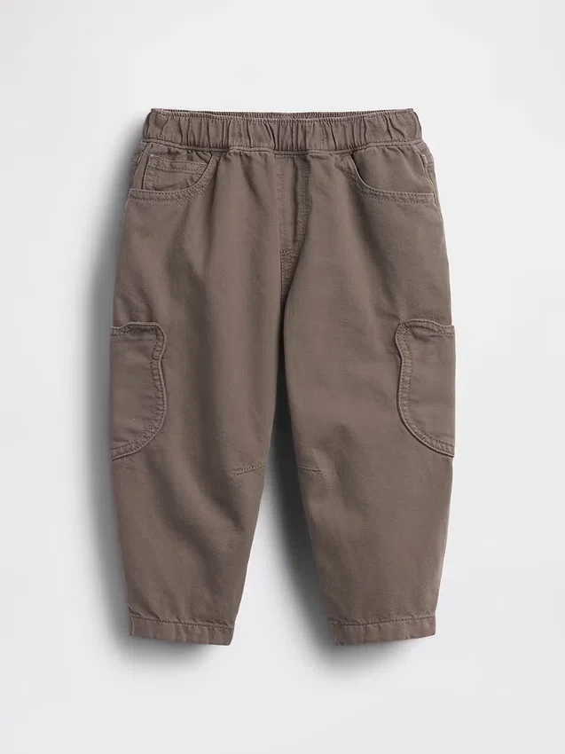 Baby & Peuter Jeans met beertjeszakken en elastische tailleband