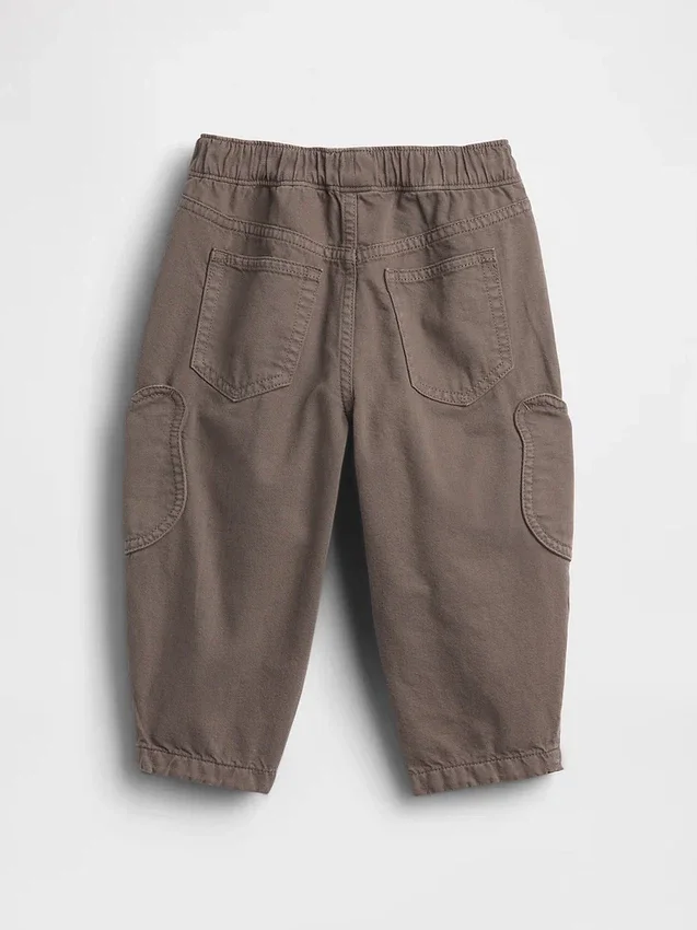 Baby & Peuter Jeans met beertjeszakken en elastische tailleband