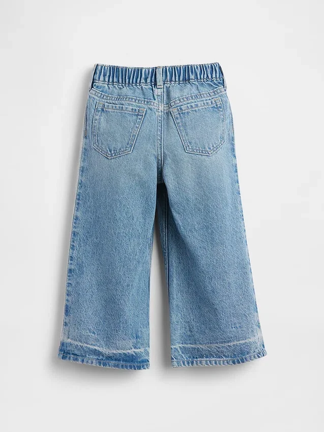 Baby & Peuter Jeans met vlinderprint, loszittend model