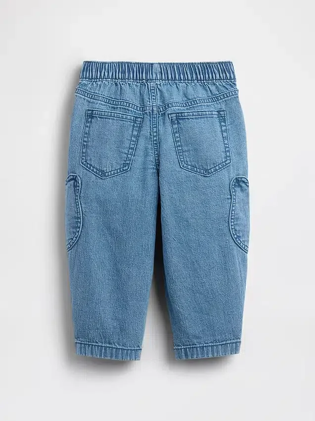 Baby & Peuter-jeans met zakken en treksluiting in Brannan Bear-stijl