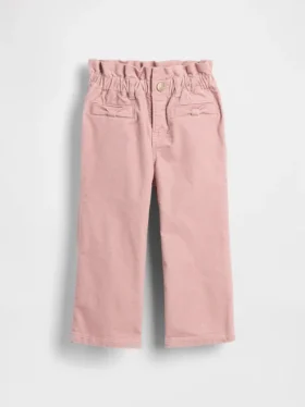 Baby & Peuter Jeans van fluweel met strik