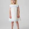 Baby & Peuter-jurk in matrozenstijl met oogjes