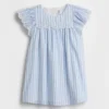 Baby & Peuter-jurk met gaatjes en gingham-print