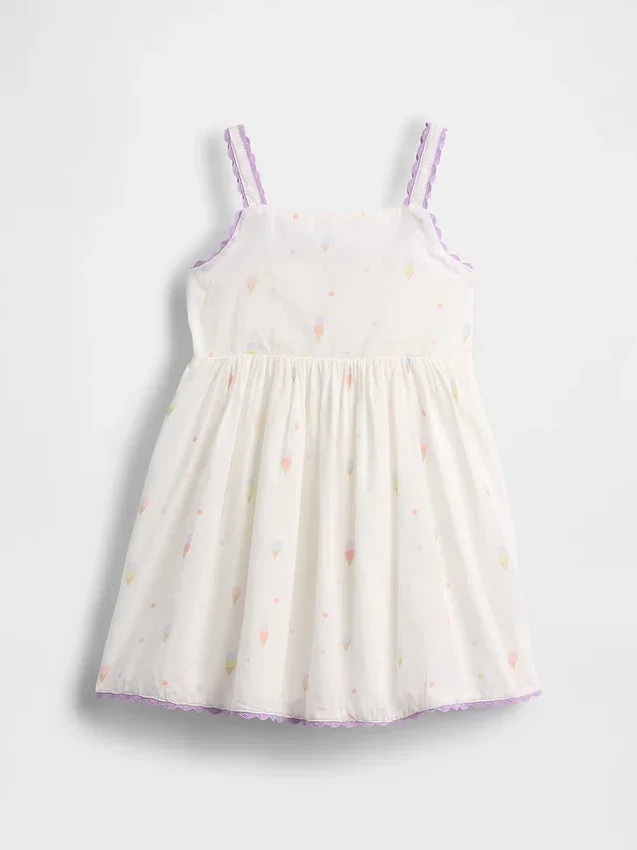 Baby & Peuter jurk met ijsjesprint