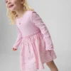 Baby & Peuter-jurk van gemengde materialen