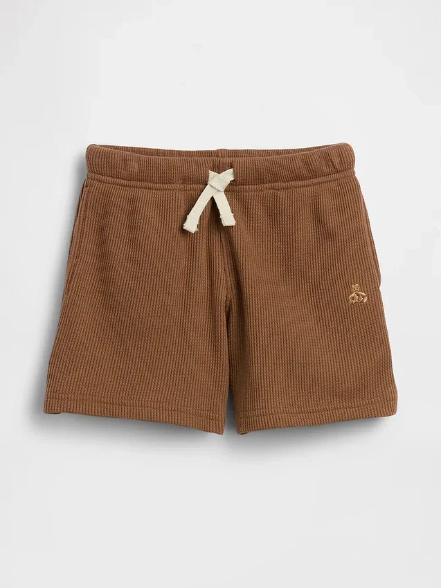 Baby & Peuter korte broek met wafelpatroon