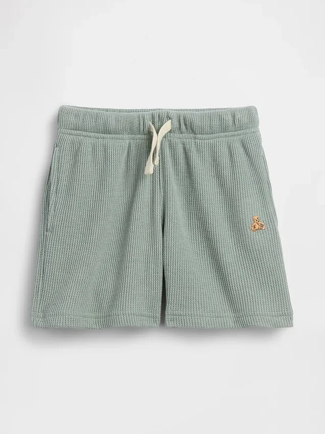Baby & Peuter korte broek met wafelpatroon