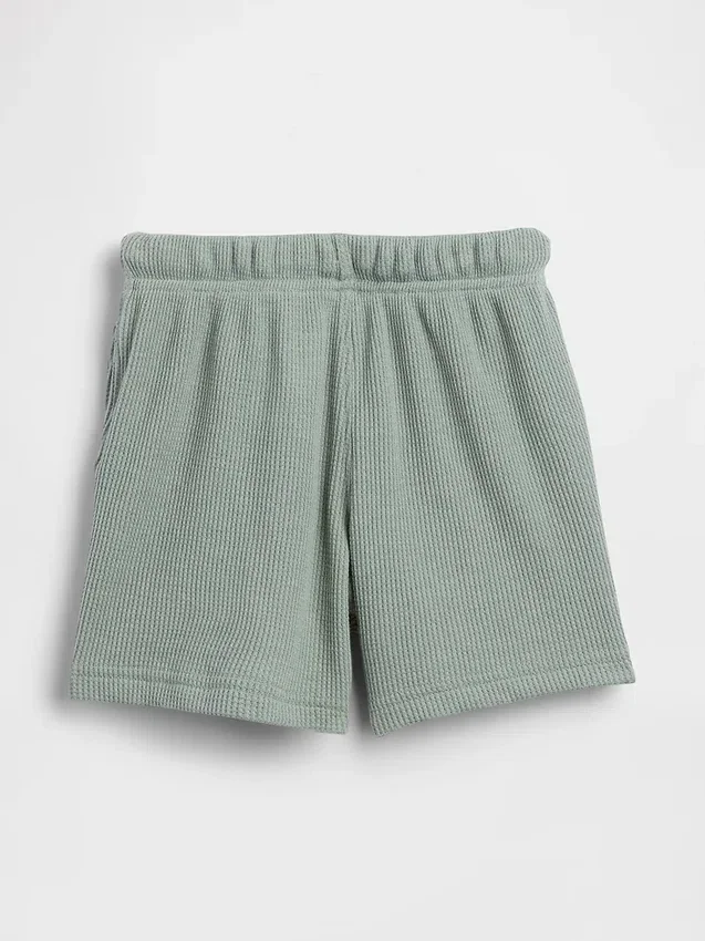 Baby & Peuter korte broek met wafelpatroon