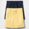 Baby & Peuter korte broeken met elastische taille (set van 2)
