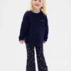 Baby & Peuter-legging met comfortabele voering en uitlopende pijpen