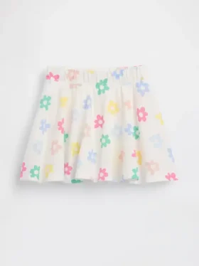 Baby & Peuter-mix-and-match-skort met print, met elastische tailleband