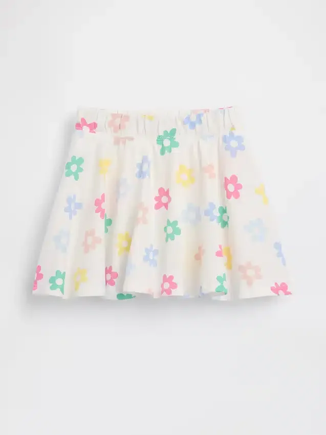 Baby & Peuter-mix-and-match-skort met print, met elastische tailleband