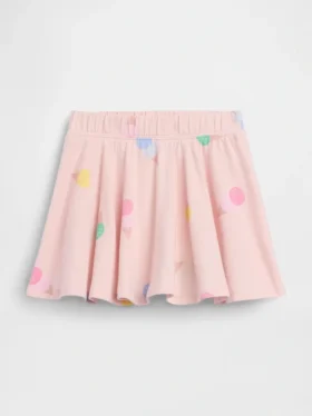 Baby & Peuter-mix-and-match-skort met print, met elastische tailleband