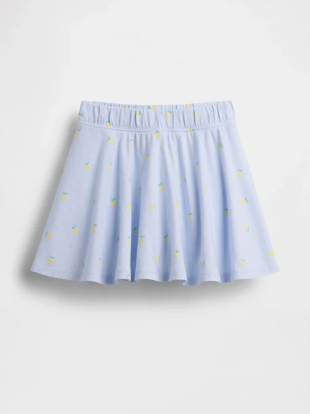 Baby & Peuter-mix-and-match-skort met print, met elastische tailleband