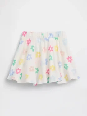 Baby & Peuter-mix-and-match-skort met print, met elastische tailleband