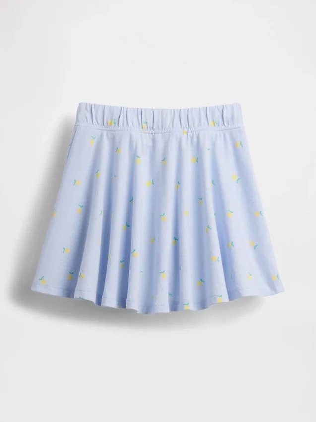 Baby & Peuter-mix-and-match-skort met print, met elastische tailleband