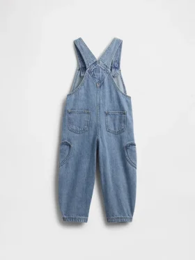 Baby & Peuter-overall met hartvormige zak en hoefijzervormige pasvorm