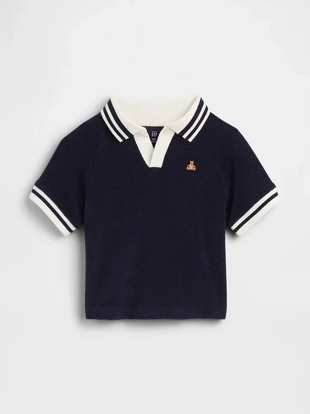 Baby & Peuter-polo van badstof