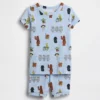 Baby & Peuter pyjama-set met korte broek van biologisch geborsteld katoen met Star Wars-motief