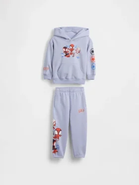 Baby & Peuter-set met Marvel Vintagesoft-hoodie